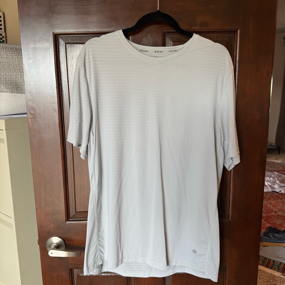 Soybu Light Gray Performance Top